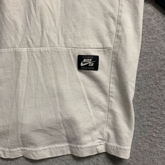 Nike SB Skateboarding Dri-fit Shirt Raglan Henley Men’s Medium - Picture 7 of 8